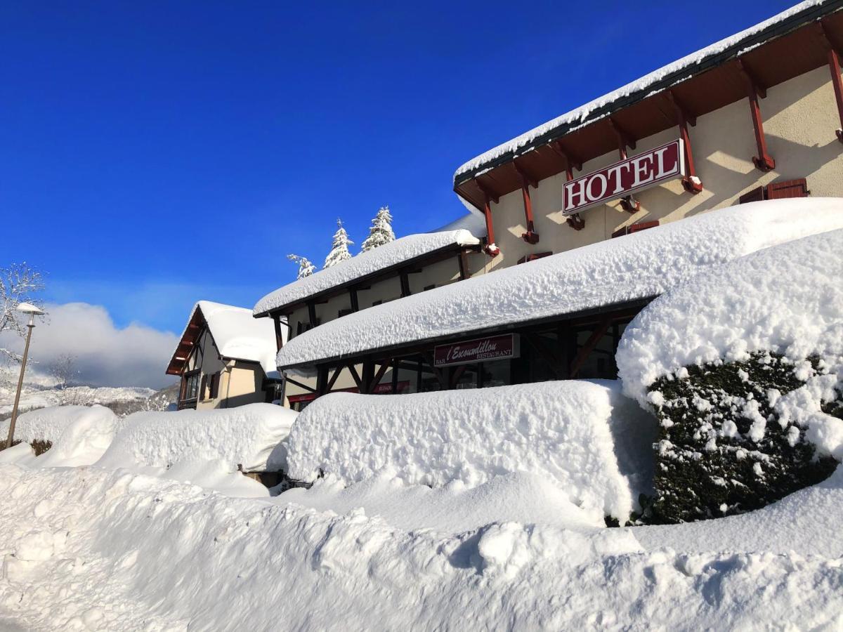 L'Escoundillou Hotel Saint-Jacques-des-Blats Buitenkant foto